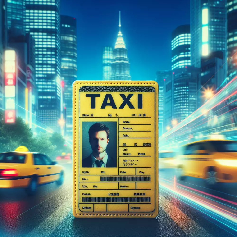 zluta karta ridice taxi